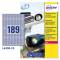 Etichetta in poliestere L6008 - permanente - 24,5 x 10 mm - 189 etic. per foglio - argento - conf. 20 fogli A4 - Avery - L6008-20 - 4004182144251 - DMwebShop