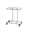 Carrello mobile Triflux - 83,3 x 36 x 90 cm - con ruote - 3 portasacco da 100 lt - ciascuno - acciaio - Medial International - 108010 - 33433773359 - DMwebShop
