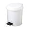 Pattumiera a pedale Ruf - PPL - 6 lt - Ø 30 cm - altezza 27 cm - bianco - Medial International - 906106 - 8033433773014 - DMwebShop