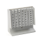 Distributore manuale di monete Eurocoin - 25x10,4x17 cm - grigio chiaro - Holenburg - 3430 - 8028422534301 - DMwebShop