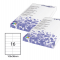 Etichetta adesiva - permanente - 105 x 36 mm - 16 etichette per foglio - bianco - conf. 100 fogli A4 - Starline - X210ODC501 - 8025133013767 - DMwebShop