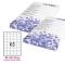 Etichetta adesiva - permanente - 38,1 x 21,2 mm - angoli tondi - 65 etichette per foglio - bianco - conf. 100 fogli A4 - Starline X210ODA400 - 8025133024374 - DMwebShop