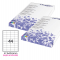 Etichetta adesiva - permanente - 47,5 x 25,5 mm - angoli tondi - 44 etichette per foglio - bianco - conf. 100 fogli - Starline - X210ODA406 - 8025133024435 - DMwebShop