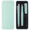 Set stilo B Poly Pen + sfera Poly Ball - punta 0,7 mm - fusto caribic blue - Faber Castell - 241053 - 4005402410538 - DMwebShop