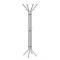 Appendiabiti - 4 pomelli - 180 x 52 cm - argento - Alco - U702800 - 4007735028008 - DMwebShop