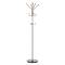 Appendiabiti - 11 pomelli - 185 x 40 cm - argento - Alco - U702804 - 4007735028046 - DMwebShop