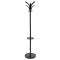 Appendiabiti con portaombrelli - 6 posti - 175 x 38 cm - nero - Alba - PMBRIO N - 3129710012985 - DMwebShop