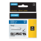 Nastro Rhino - 19 mm x 5,5 mt - poliestere permanente - nero-giallo - Dymo - 18433 - 71701184337 - DMwebShop