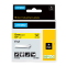 Nastro Rhino - 12 mm x 5,5 mt - vinile - nero-giallo - Dymo - S0718450 - 71701184320 - DMwebShop