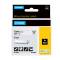 Nastro Rhino - 12 mm x 5,5 mt - vinile - nero-bianco - Dymo - S0718600 - S0718600.. - 71701184443 - DMwebShop