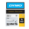 Nastro Rhino - 19 mm x 5,5 mt - vinile - nero-bianco - Dymo - 18445 - 71701184450 - DMwebShop