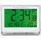 Orologio digitale LCD - 20 x 15 x 3 cm - bianco - Alba - HORLCDNEO - 3129710013920 - DMwebShop