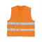 Gilet alta visibilita' GILP2 - poliestere - taglia L - arancio fluo - Deltaplus - GILP2ORGT - 3295249157036 - DMwebShop