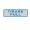 Targhetta adesiva - TIRARE PULL - 16,5 x 5 cm - conf. 10 pezzi - Cartelli Segnalatori - 96780 - 8771749678011 - DMwebShop