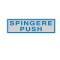 Targhetta adesiva SPINGERE PUSH 16,5 x 5 cm - 10745