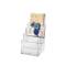 Portadepliant - plastica trasparente - 16,5 x 24 x 14 cm - Lebez - 5023 - 4891201000700 - DMwebShop