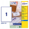 Etichetta adesiva J8167 - permanente - 199,6 x 289,1 mm - 1 etic. Per foglio - bianco - conf. 25 fogli A4 - Avery - J8167-25 - 5014702109102 - DMwebShop