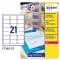 Etichetta in poliestere L7560 - permanente - 63,5 x 38,1 mm - 21 etic. Per foglio - trasparente - conf. 25 fogli A4 - Avery - L7560-25 - 5014702177767 - DMwebShop