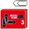 Fermagli zincati - lunghezza 29 mm - n. 3 - conf. 100 pezzi - Molho Leone - 21113 - 8002057211134 - DMwebShop