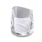 Portapenne Nimbus - 10 x 11 x 6,8 cm - cristallo trasparente - Rexel - 2101502 - 5028252176385 - DMwebShop