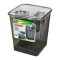 Set scrivania da 6 accessori - rete metallica - nero - Lebez - 1426-N - 8007509026373 - DMwebShop