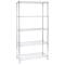 Libreria Archimede Light - 5 ripiani - acciaio cromato - 36 x 90 x 177 cm - Serena Group - ARCHIAC-1436-5 - 8032937534077 - DMwebShop