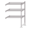 Scaffale Rang'Eco180 - modulo aggiunta - 5 ripiani - portata ripiano 180 kg - 100 x 35 x 200 cm - acciaio - grigio-blu - Paperflow - K605131 - 3660141140286 - DMwebShop