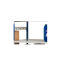 Copri ripiano - per scaffale Rang'Eco300 - 100 x 60 cm - metallo - grigio - conf. 3 pezzi - Paperflow - K603166 - 3660141140545 - DMwebShop