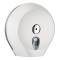 Dispenser Soft Touch di carta igienica in rotolo Mini Jumbo - 27 x 12,8 x 27,3 cm - plastica - bianco - Mar Plast - A75610BI - 8020090042218 - DMwebShop