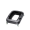 Carrello a 4 ruote per contenitore Office - 32,5 x 47 x 15 cm - nero - Medial International - 114201 - DMwebShop