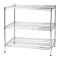 Kit scaffale Archimede - 3 ripiani - acciaio cromato - 60 x 90 x 90 cm - Serena Group - 3X609090 - 8032937536453 - DMwebShop