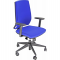 Poltrona semidirezionale LR1SE - con ruote e braccioli - ignifuga - blu - Unisit - LA1E/BR2D/IB - 8050043749109 - DMwebShop