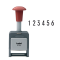 Timbro Numeratore 5756/P - automatico - 6 colonne 5,5 mm - autoinchiostrante - Trodat - 86621. - 92399866213 - DMwebShop
