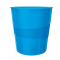 Cestino gettacarte WOW - altezza 32,4 cm - Ø 29 cm - 15 lt - blu metallizzato - Leitz - 52781036 - 4002432101542 - DMwebShop
