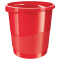 Cestino gettacarte Europost VIVIDA - 25,8 x 28,5 cm - altezza 32,2 cm - 14 lt - rosso - Esselte - 623947 - 4049793026589 - DMwebShop