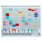 Professional Planner - 80 x 73 x 1,5 cm - 100 schede indice 1 bianche e 1000 schede indice 2 colorate incluse - Nobo - 32938864 - 5016812388644 - DMwebShop
