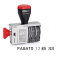 Timbro 04000/WD datario + Polinomio - 12 diciture 4 mm - Colop - 04000WD.BLS - 9004362302353 - DMwebShop