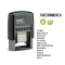 Timbro Printy Eco 4822 Polinome - 12 diciture - 4 mm - autoinchiostrante - Trodat - 74051. - 9008056740513 - DMwebShop