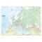 Carta geografica Europa - scolastica - murale - Belletti - MS03PL/02 - 9722281462674 - DMwebShop