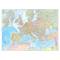 Carta geografica Europa amministrativa e stradale - murale - 132 x 99 cm - Belletti - M03PL/07 - 9788881462674 - DMwebShop
