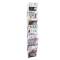 Espositore da parete - metallo - 7 tasche A4 - Alba - DDFIL7M - 3129710011575 - DMwebShop