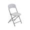 Sedia pieghevole - 43 x 43 x 83 cm - polietilene-acciaio verniciato - bianco - Serena Group - CD40 - 8032937533841 - DMwebShop
