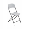 Sedia pieghevole - 43 x 43 x 83 cm - polietilene-acciaio verniciato - bianco - Serena Group - CD40 - 8032937533841 - DMwebShop