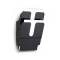Display da parete Flexiplus - 2 tasche - A4 - nero - Durable - 1709008060 - 7318089008064 - DMwebShop