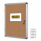 Bacheca per interni - fondo in sughero - 9 fogli - A4 - verticale - Bi-office - VT630101150 - 5603750520634 - DMwebShop