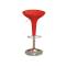 Sgabello bar - ABS-acciaio cromato - 35 x 45 x 55-78 cm - rosso - Serena Group - HC148R - 8032937533100 - DMwebShop