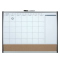 Organizer magnetico con calendario mensile - 58,5 x 43 cm - Nobo - 1903813 - 5028252346689 - DMwebShop