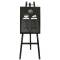 Cavalletto in legno nero - altezza 165 cm - Securit - EZL-BL-165 - 8718226491824 - DMwebShop
