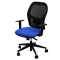 Poltrona operativa Hubble - con ruote e braccioli - blu - Unisit - HUHU/BR/EB - 8050043742643 - DMwebShop