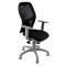 Poltrona semidirezionale Hubble Grafix - con ruote e braccioli - grigio-nero - Unisit - HUGR/BR/EN - 8050043742650 - DMwebShop